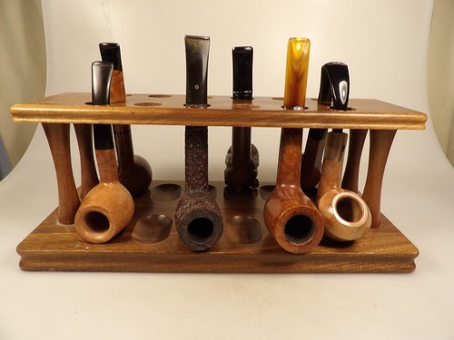 Decatur walnut pipes stand - decatur, 12