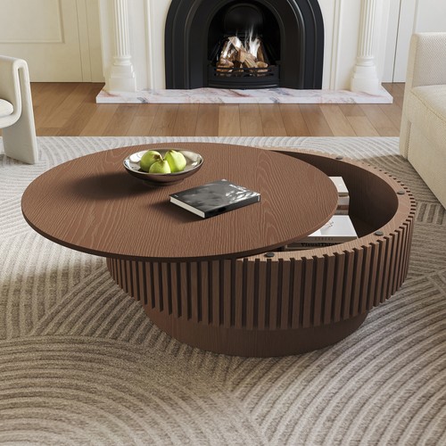 Fluted lift top coffee - lift, table